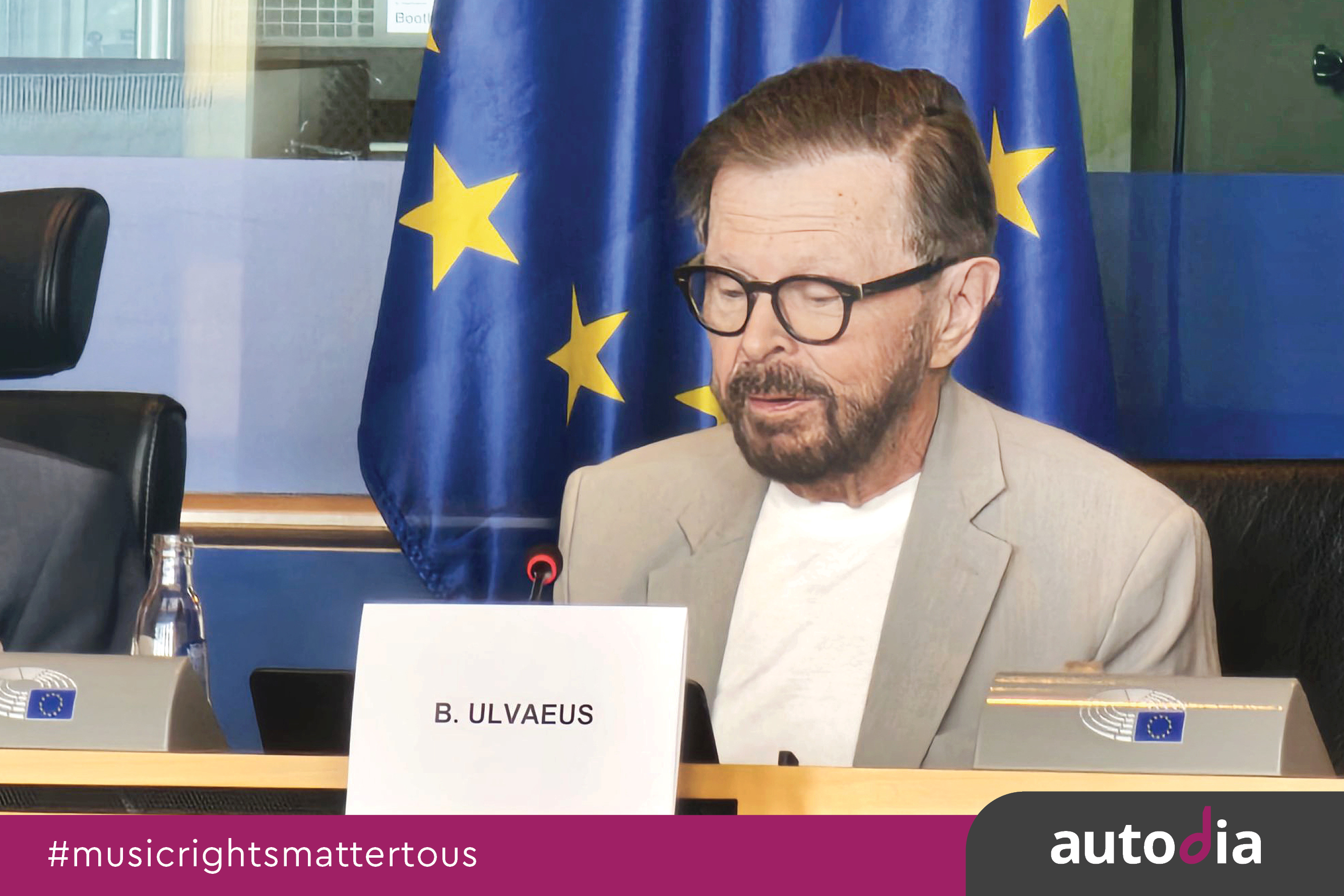 European creators led by Björn Ulvaeus (ABBA) meet top EU policymakers to ensure Transparency, Consent, and Remuneration for creators in AI market